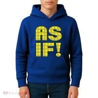 90s Clueless As If! Plaid Ladies Highschool Cult Kids Hoodie thumb 4