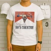 90's Country Music Bull Skull Western Vintage Hat T-Shirt thumb 6