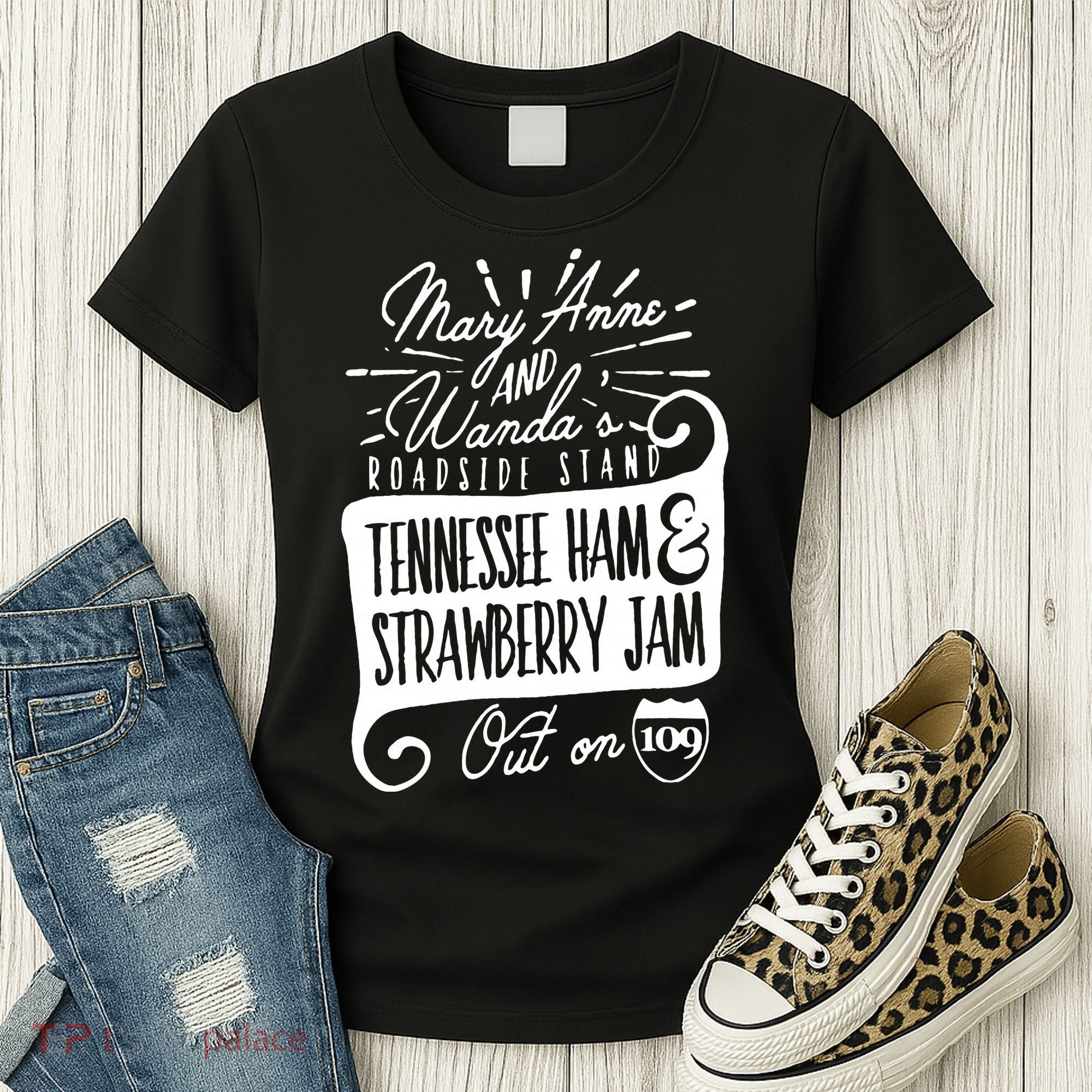 90s Country Mary Anne And Wanda Road Side Stand Earl Women's T-Shirt