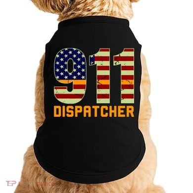911 Dispatcher Doggie Tank