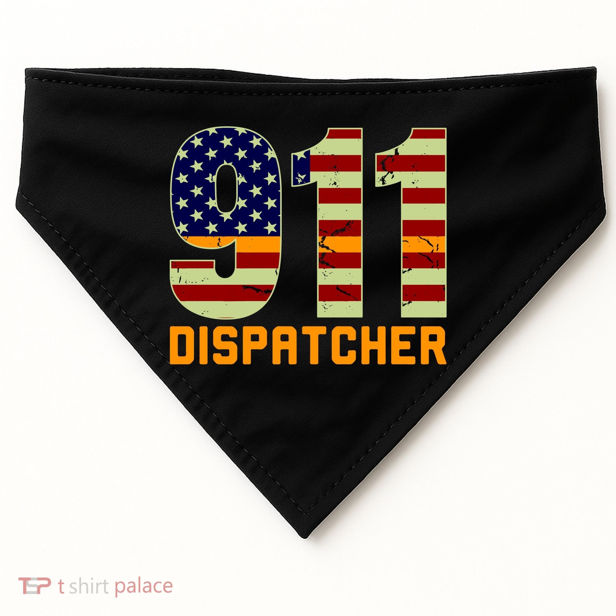911 Dispatcher USA-Made Doggie Bandana