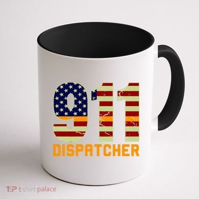911 Dispatcher Coffee Mug back