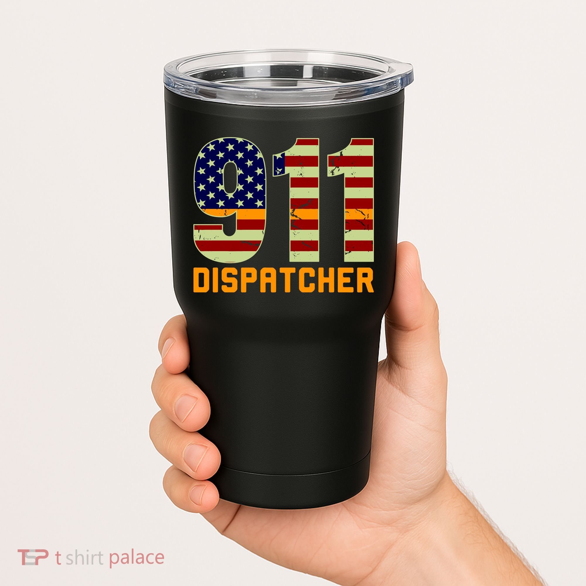 911 Dispatcher Tumbler