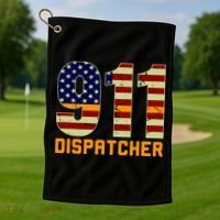 911 Dispatcher Golf Towel thumb 1