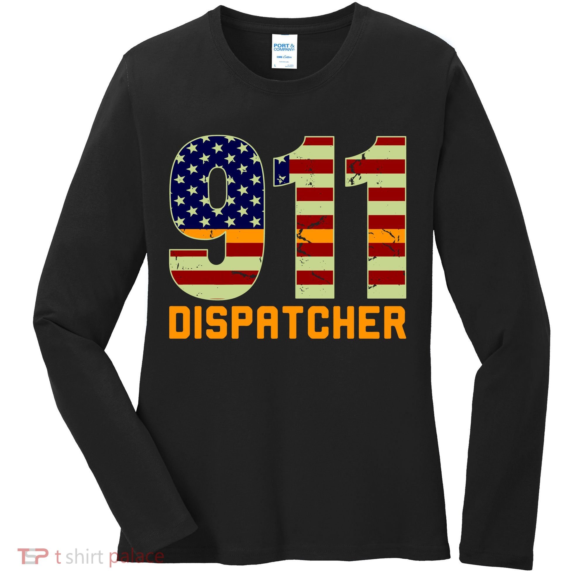 911 Dispatcher Women's Long Sleeve Shirt