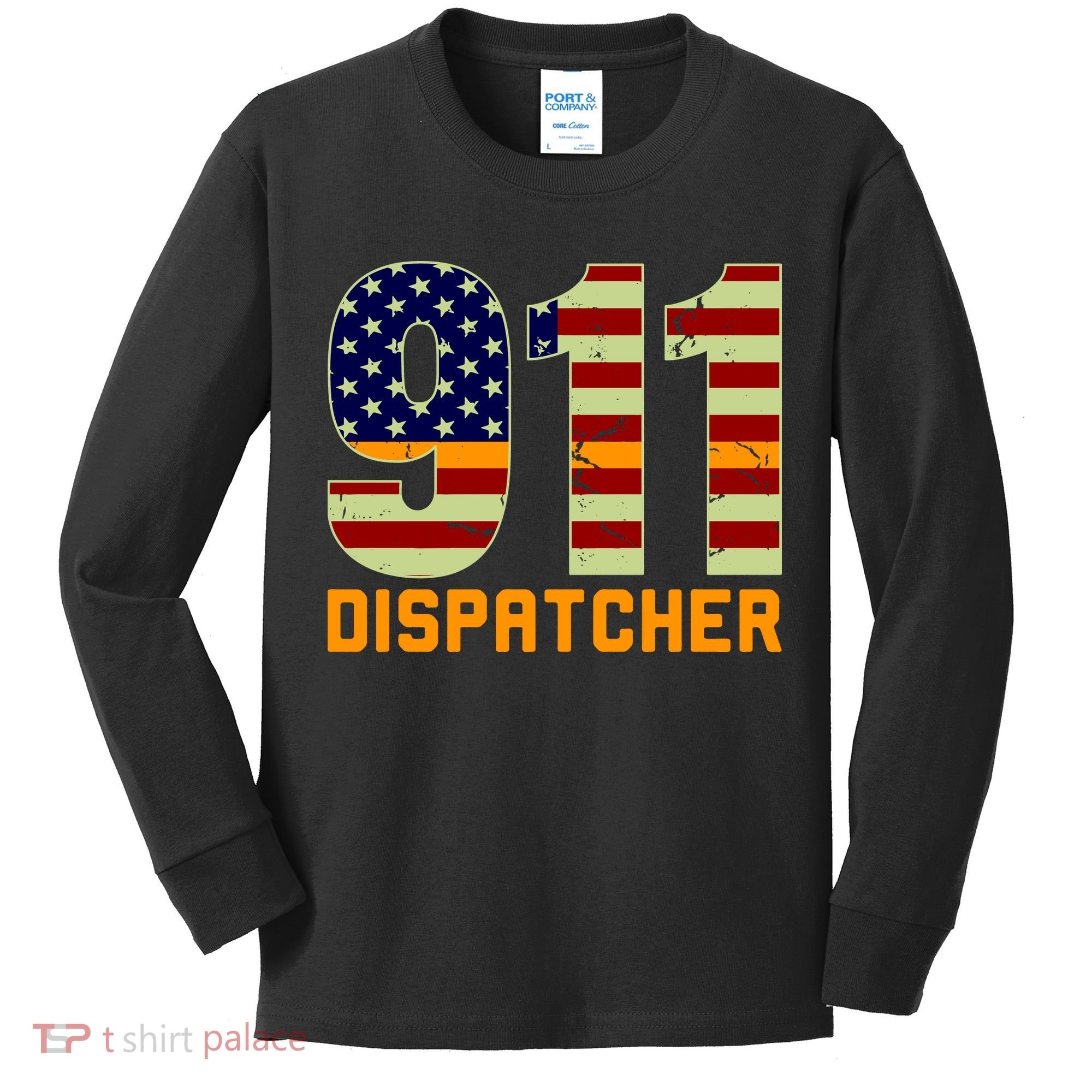 911 Dispatcher Kids Long Sleeve Shirt
