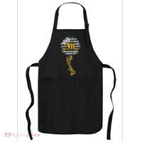 911 Dispatcher American Flag Sunflower Dispatch Operators Apron thumb 0