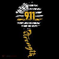 911 Dispatcher American Flag Sunflower Dispatch Operators Toddler Hoodie thumb 2