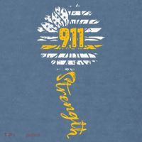 911 Dispatcher American Flag Sunflower Dispatch Operators Garment-Dyed Sweatshirt thumb 2