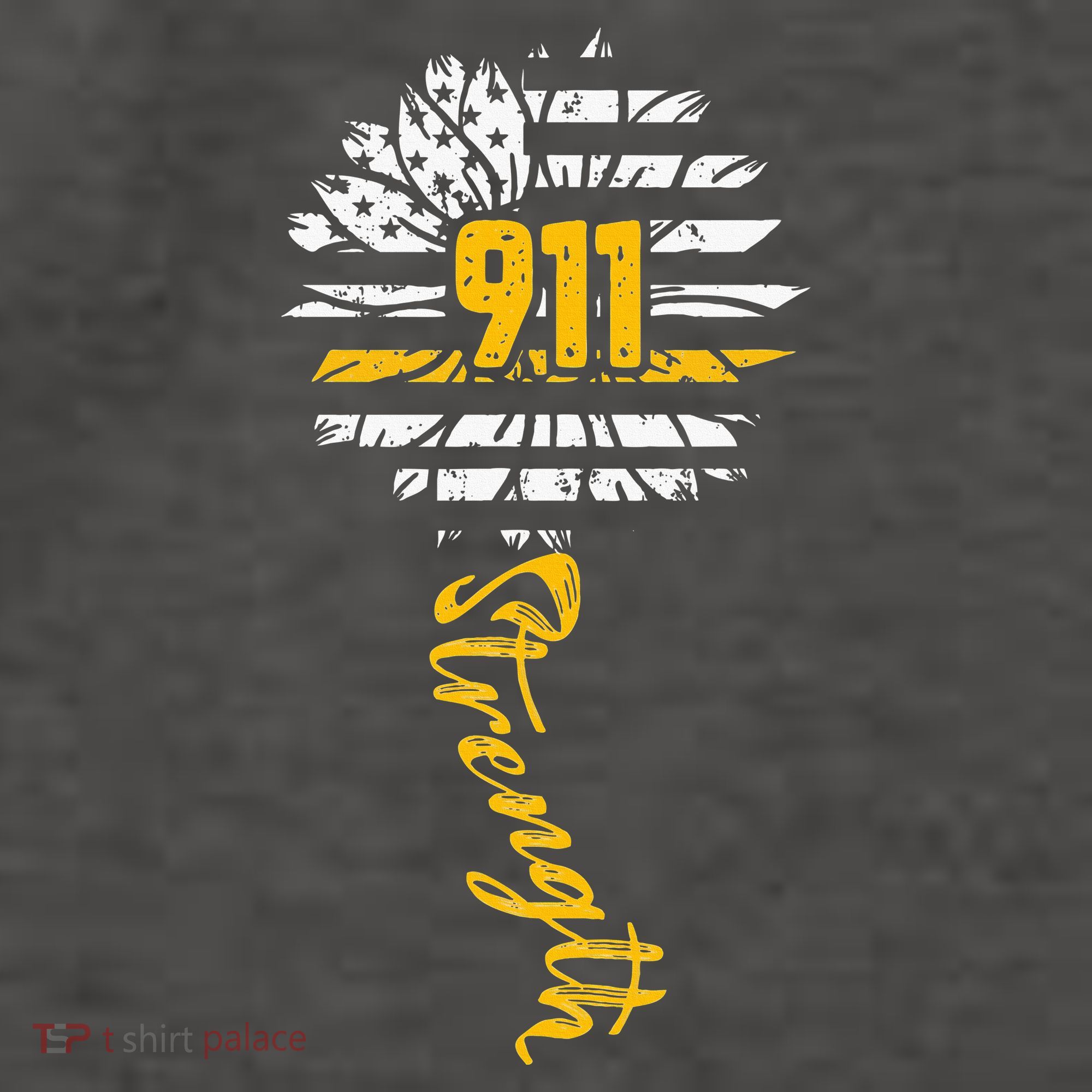 911 Dispatcher American Flag Sunflower Dispatch Operators Vector Backpack