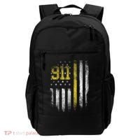 911 Dispatcher Dispatch US Flag Police Emergency Responder Backpack thumb 0