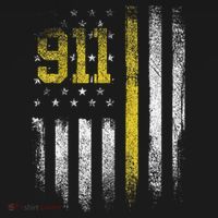 911 Dispatcher Dispatch US Flag Police Emergency Responder Women's Hoodie thumb 2