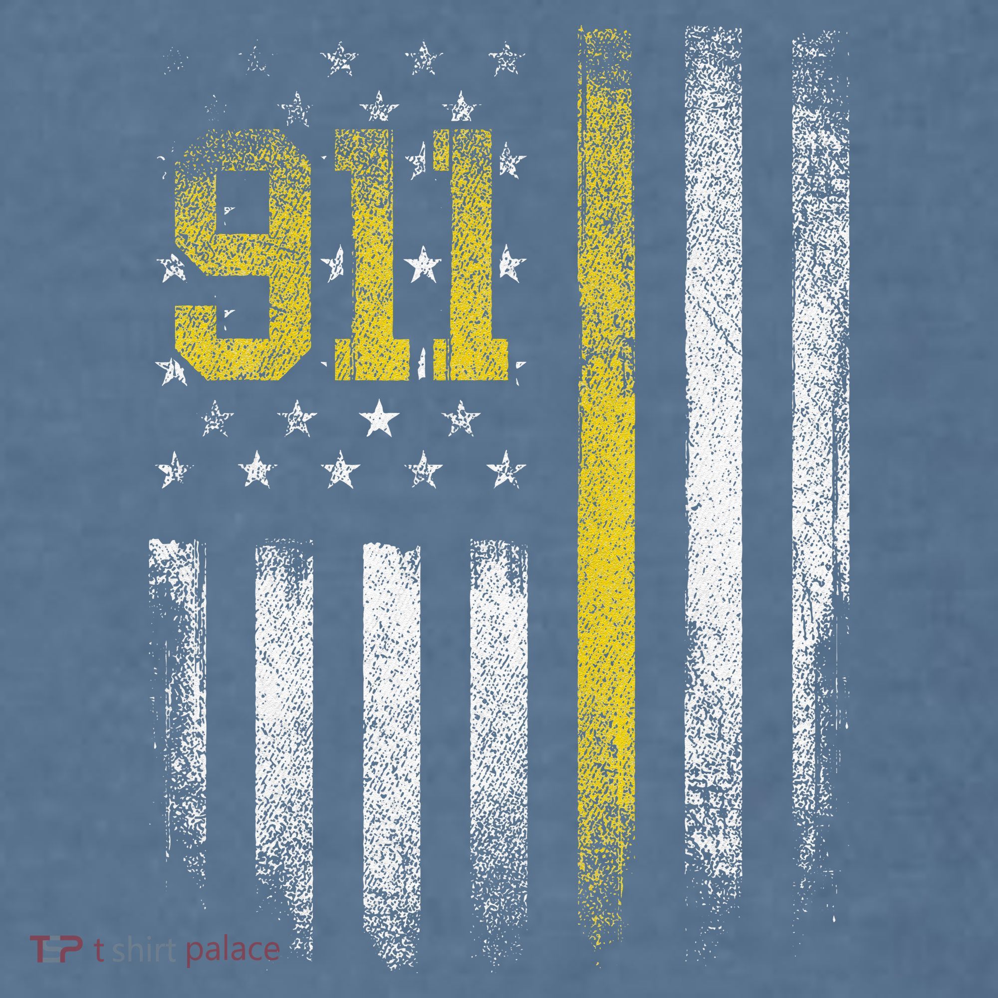 911 Dispatcher Dispatch US Flag Police Emergency Responder Comfort Colors Garment-Dyed Hooded Sweatshirt