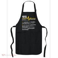 911 Dispatcher Definition Handles Emergencies Dispatch Apron thumb 0