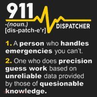 911 Dispatcher Definition Handles Emergencies Dispatch Beanie thumb 2
