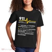 911 Dispatcher Definition Handles Emergencies Dispatch Kids T-Shirt thumb 2
