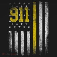 911 Dispatcher Dispatch US Flag Police Emergency Responder Women's Hoodie thumb 2