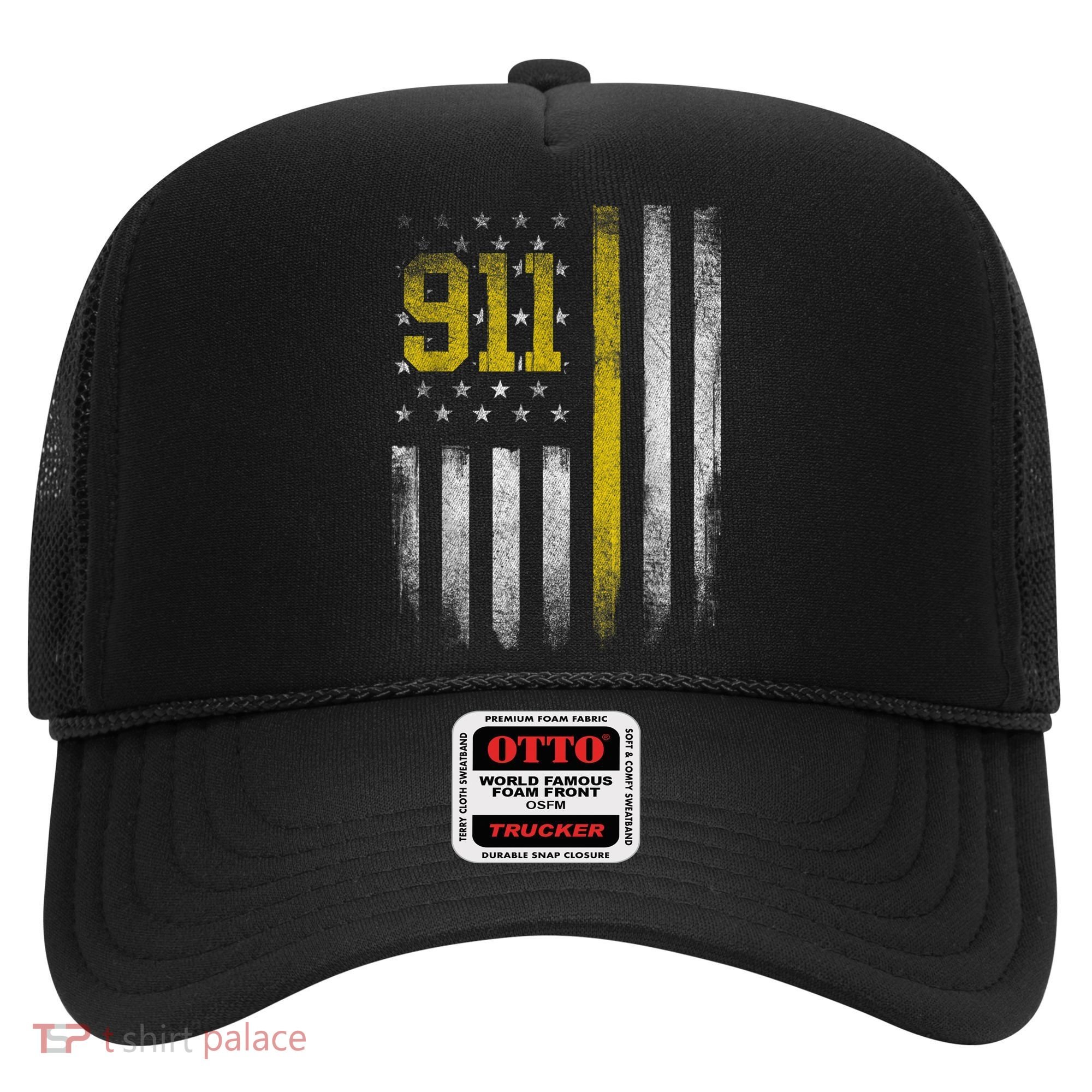 911 Dispatcher Dispatch US Flag Police Emergency Responder Hat