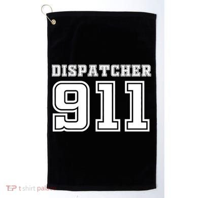 911 Dispatcher Emergency Nurse Golf Towel