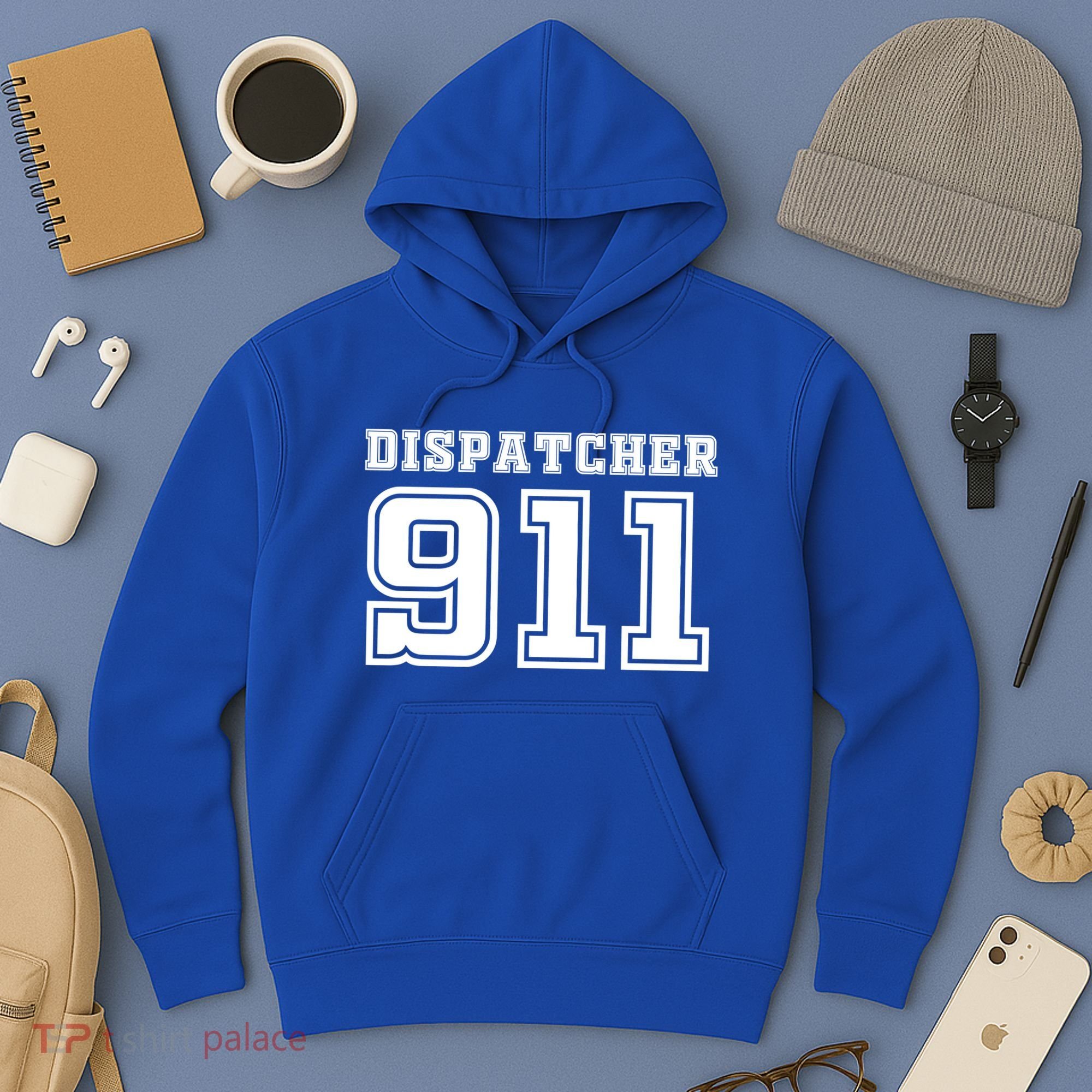 911 Dispatcher Emergency Nurse Hoodie