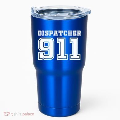 911 Dispatcher Emergency Nurse Tumbler