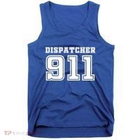 911 Dispatcher Emergency Nurse Tank Top thumb 0