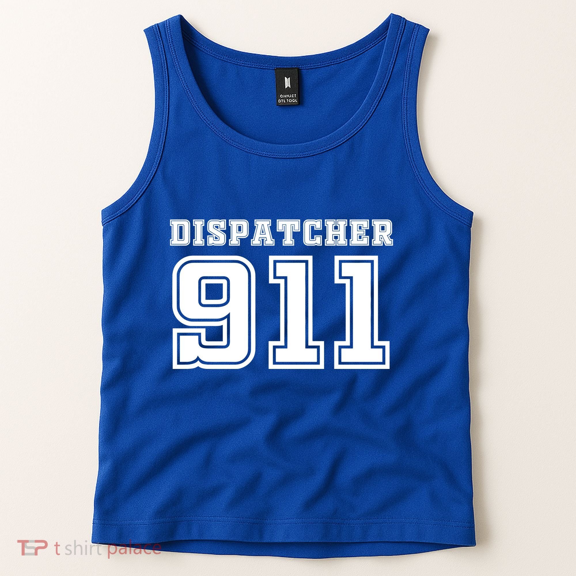 911 Dispatcher Emergency Nurse Tank Top