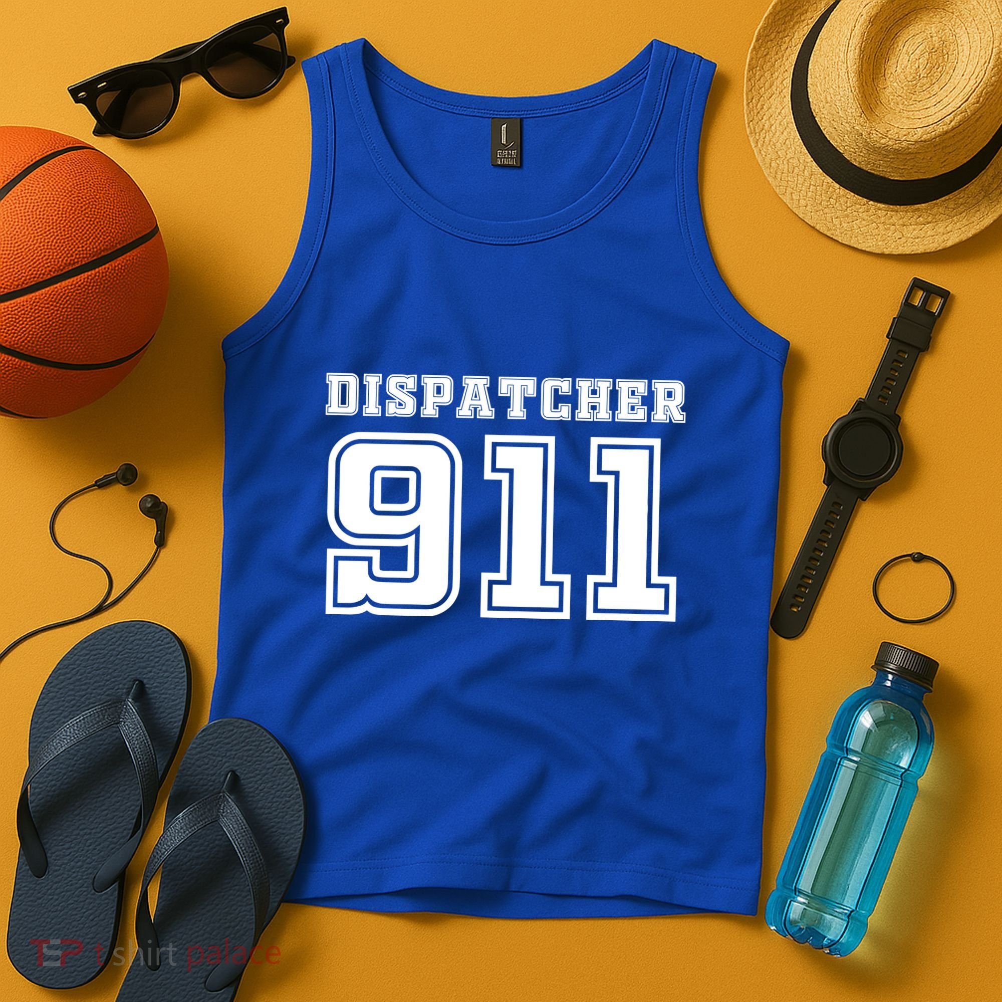 911 Dispatcher Emergency Nurse Tank Top