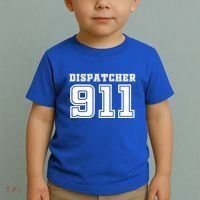 911 Dispatcher Emergency Nurse Toddler T-Shirt thumb 2