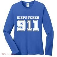 911 Dispatcher Emergency Nurse Women's Long Sleeve Shirt thumb 0