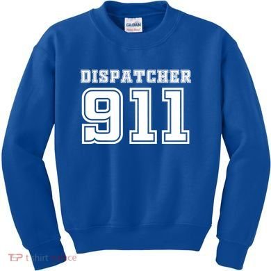 911 Dispatcher Emergency Nurse Kids Sweatshirt