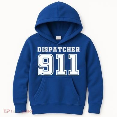 911 Dispatcher Emergency Nurse Kids Hoodie