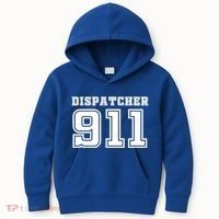 911 Dispatcher Emergency Nurse Kids Hoodie thumb 0