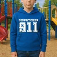 911 Dispatcher Emergency Nurse Kids Hoodie thumb 2