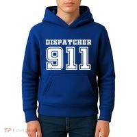 911 Dispatcher Emergency Nurse Kids Hoodie thumb 4