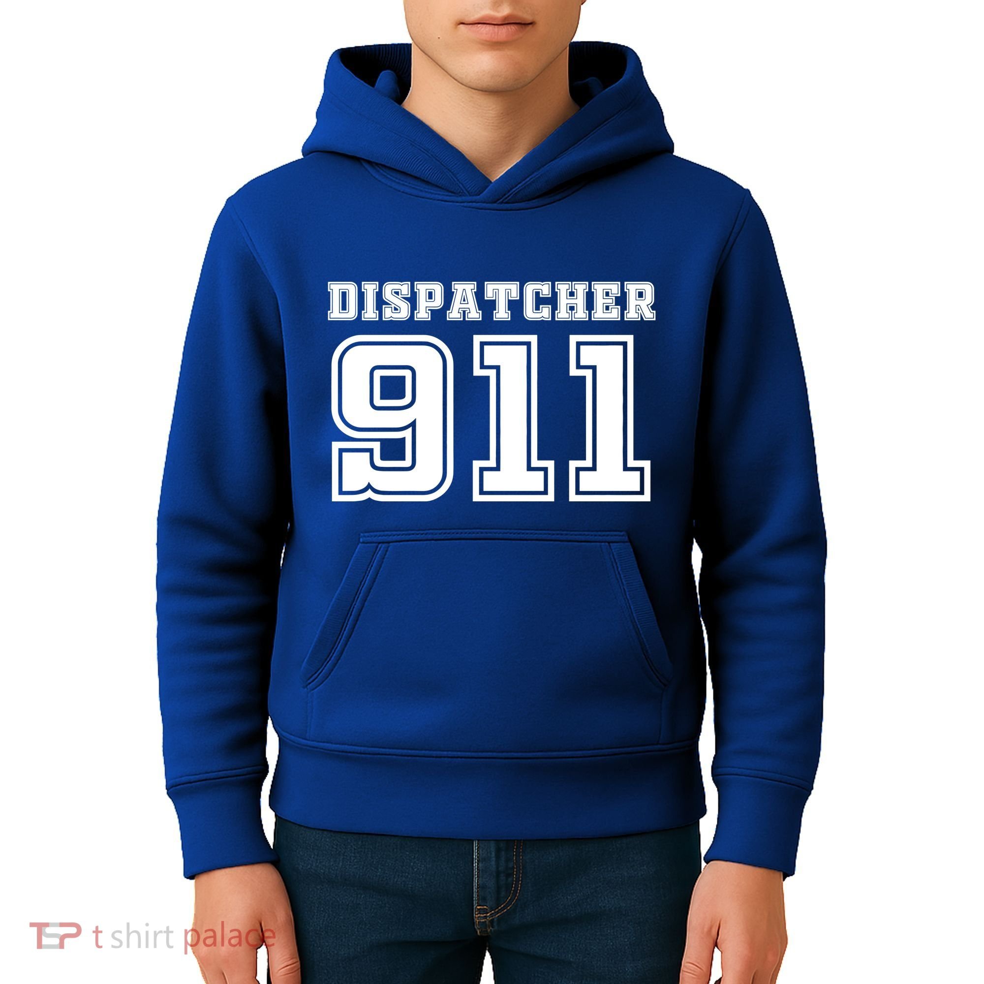 911 Dispatcher Emergency Nurse Kids Hoodie