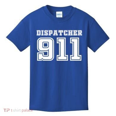 911 Dispatcher Emergency Nurse Kids T-Shirt