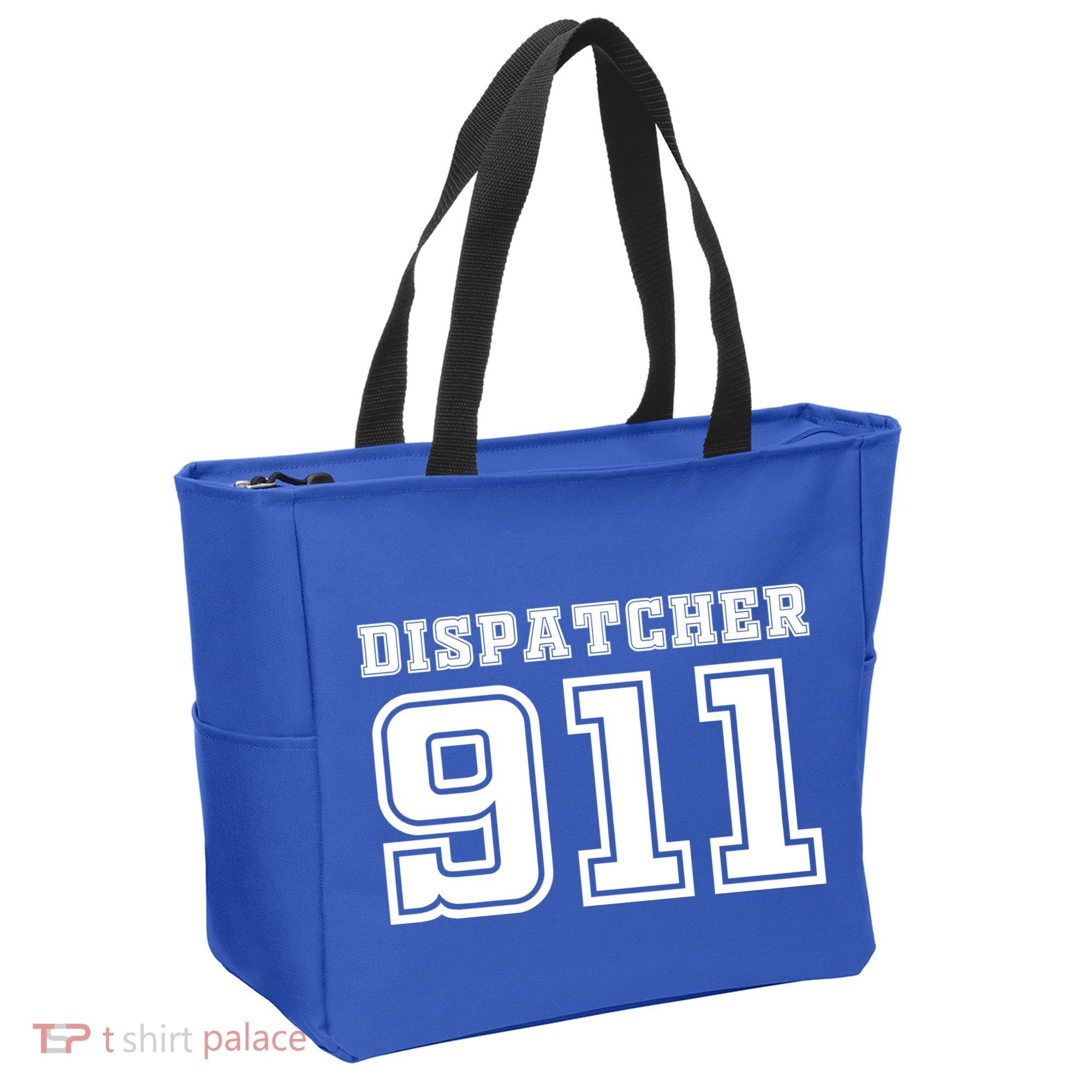911 Dispatcher Emergency Nurse Tote Bag