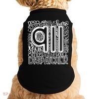 911 Dispatcher _ First Responder _ 911 Calls Doggie Tank thumb 0