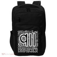 911 Dispatcher _ First Responder _ 911 Calls Impact Tech Backpack thumb 0