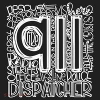 911 Dispatcher _ First Responder _ 911 Calls Urban Oversized Heavyweight T-Shirt thumb 2