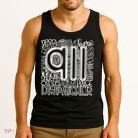 911 Dispatcher _ First Responder _ 911 Calls Tank Top thumb 3