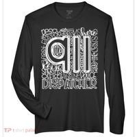 911 Dispatcher _ First Responder _ 911 Calls Zone Performance Long-Sleeve T-Shirt thumb 0