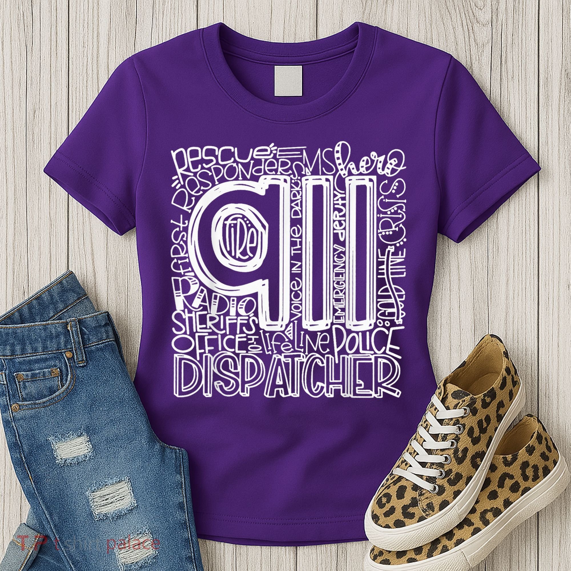 911 Dispatcher _ First Responder _ 911 Calls Women's T-Shirt