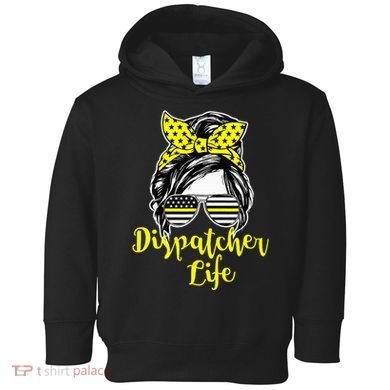 911 Dispatcher Life Female Operator Emergency Toddler Hoodie