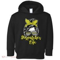 911 Dispatcher Life Female Operator Emergency Toddler Hoodie thumb 0