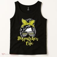 911 Dispatcher Life Female Operator Emergency Tank Top thumb 2