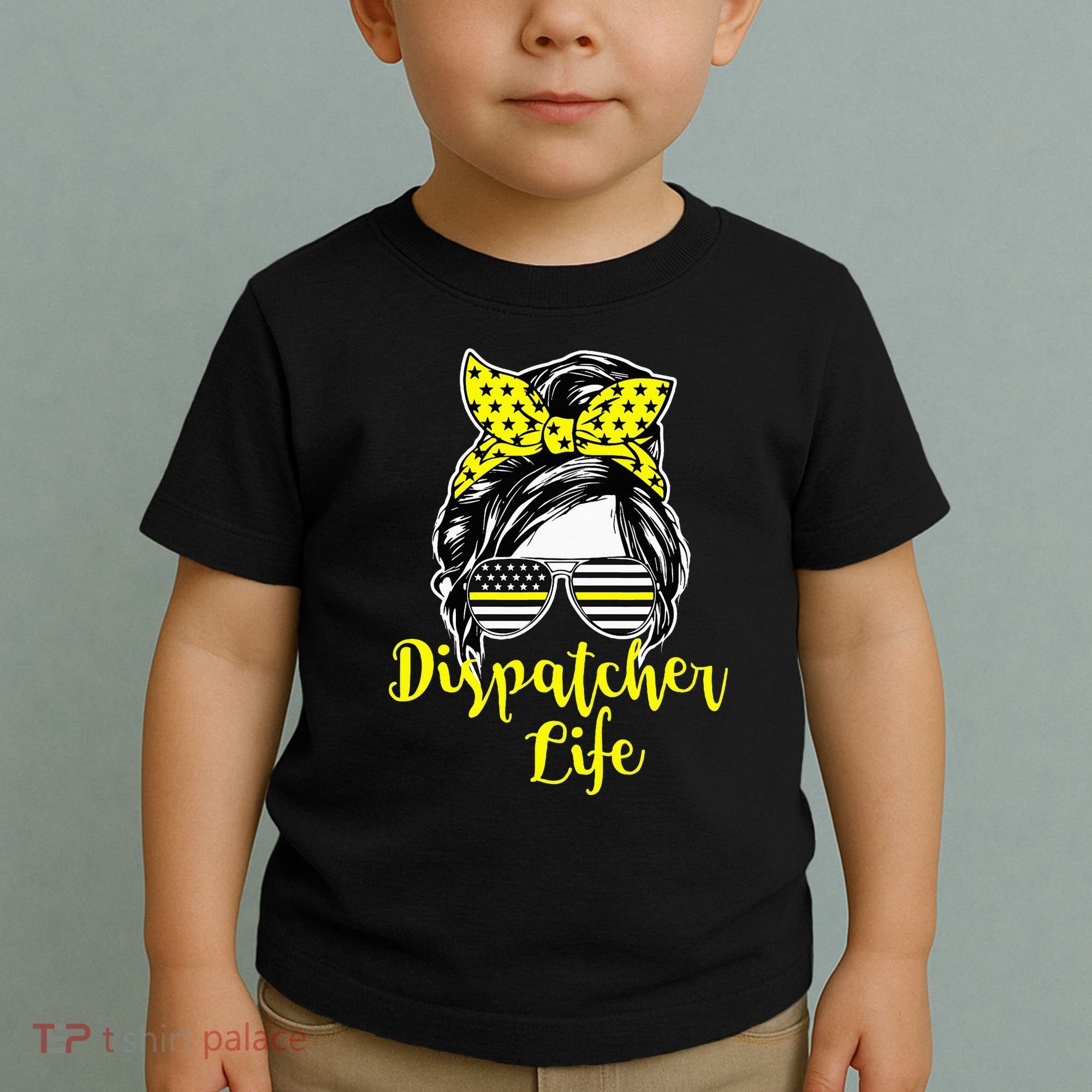 911 Dispatcher Life Female Operator Emergency Toddler T-Shirt