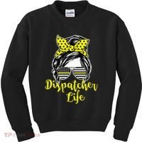 911 Dispatcher Life Female Operator Emergency Kids Sweatshirt thumb 0
