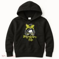 911 Dispatcher Life Female Operator Emergency Kids Hoodie thumb 0